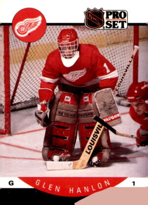 1990-91 Pro Set #72 Glen Hanlon