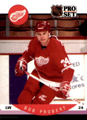1990-91 Pro Set #76 Bob Probert