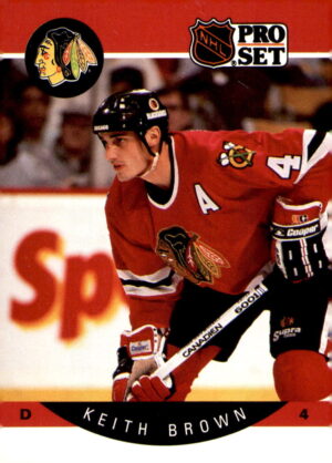 1990-91 Pro Set #49 Keith Brown