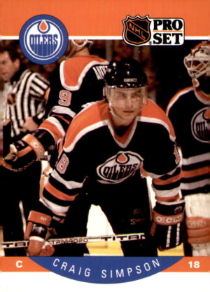 1990-91 Pro Set #95 Craig Simpson