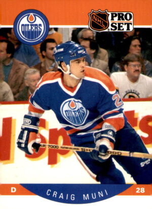 1990-91 Pro Set #92 Craig Muni