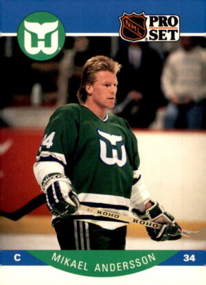 1990-91 Pro Set #98 Mikael Andersson