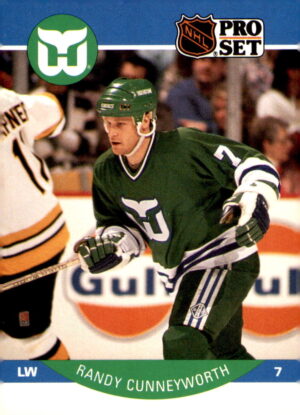 1990-91 Pro Set #101b Randy Cunneyworth