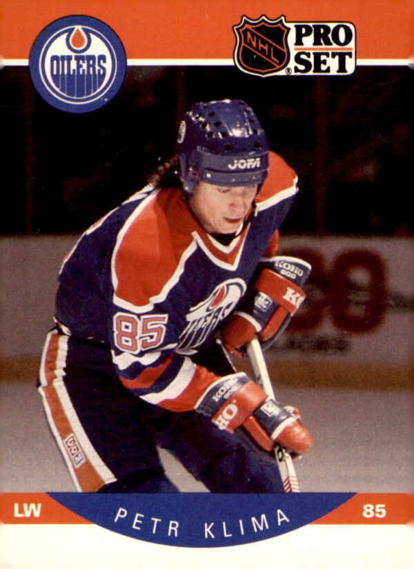 1990-91 Pro Set #86 Petr Klima