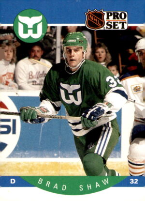 1990-91 Pro Set #110 Brad Shaw