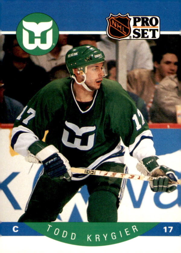 1990-91 Pro Set #107 Todd Krygier