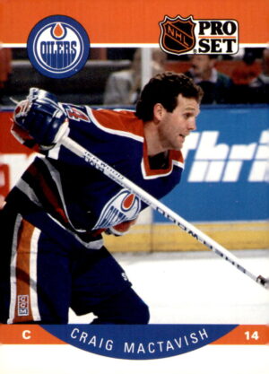 1990-91 Pro Set #90 Craig MacTavish