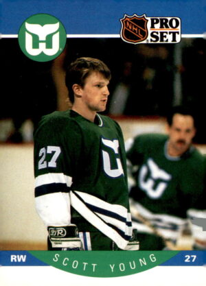 1990-91 Pro Set #113 Scott Young