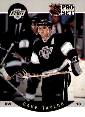 1990-91 Pro Set #128 Dave Taylor