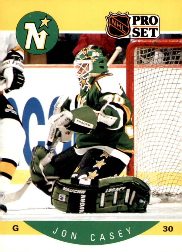 1990-91 Pro Set #133 Jon Casey