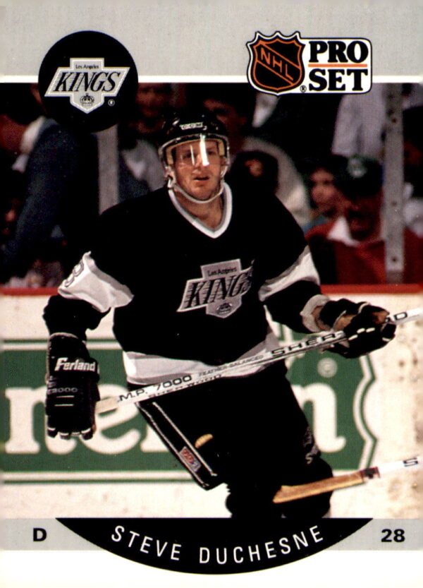1990-91 Pro Set #115 Steve Duchesne