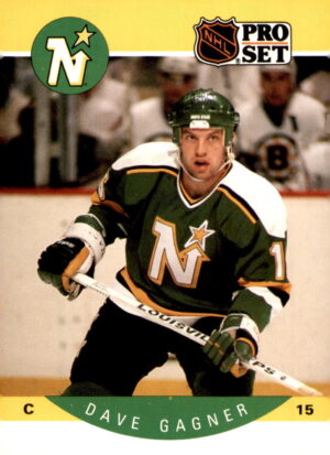 1990-91 Pro Set #138 Dave Gagner