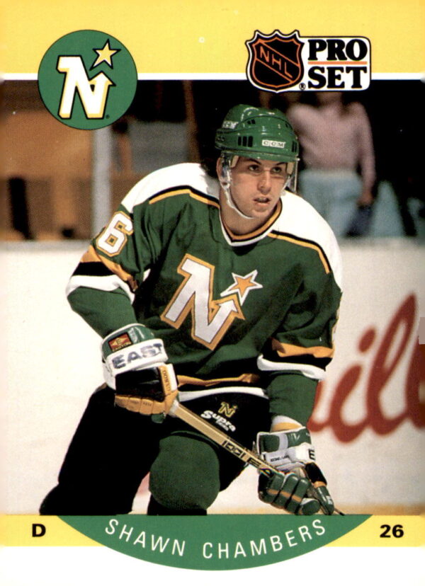 1990-91 Pro Set #134 Shawn Chambers