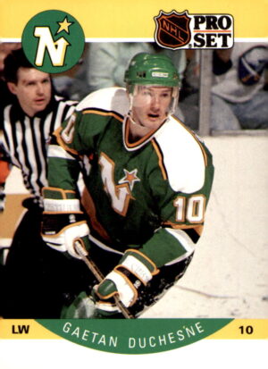 1990-91 Pro Set #137 Gaetan Duchesne