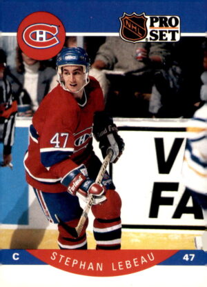 1990-91 Pro Set #152 Stephan Lebeau