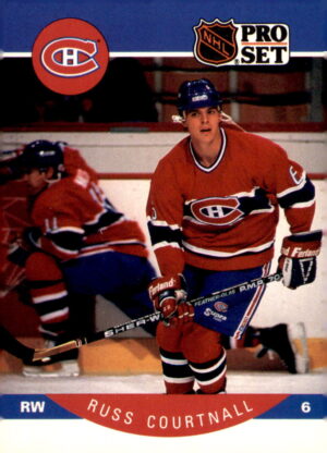 1990-91 Pro Set #149 Russ Courtnall
