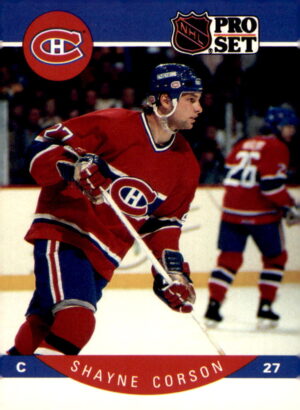 1990-91 Pro Set #148 Shayne Corson