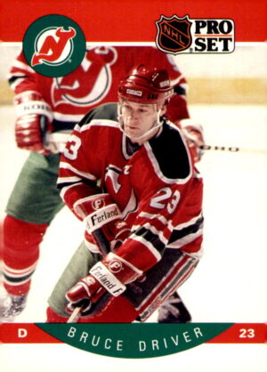1990-91 Pro Set #166 Bruce Driver