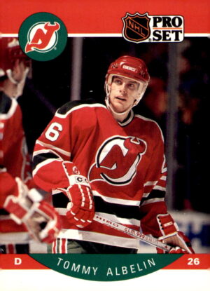 1990-91 Pro Set #162 Tommy Albelin