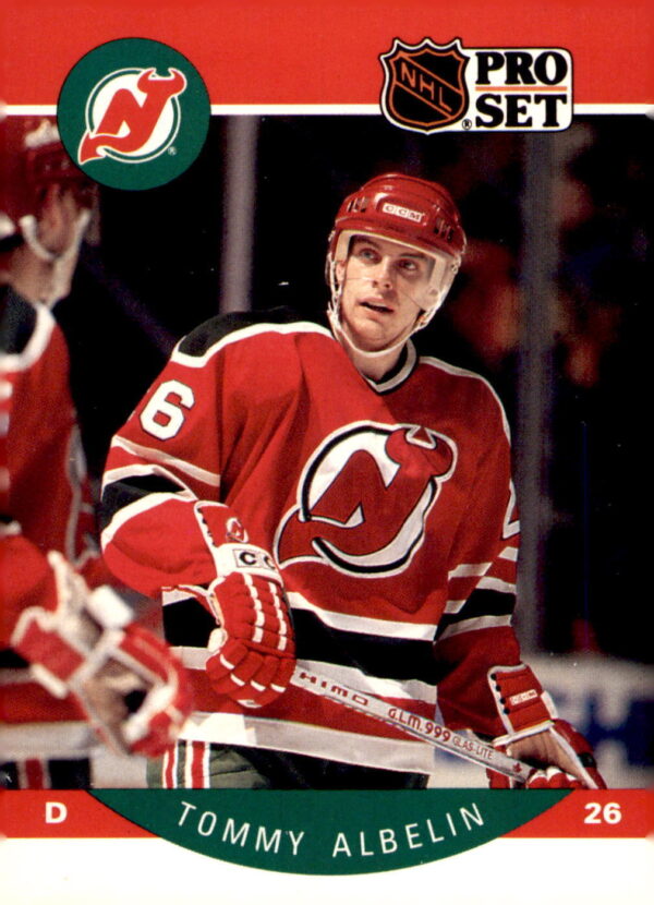1990-91 Pro Set #162 Tommy Albelin