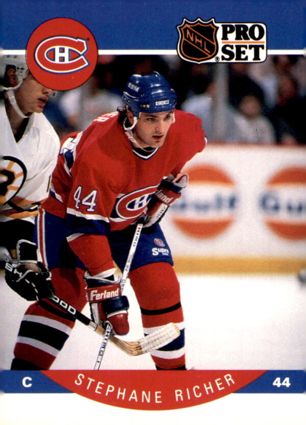 1990-91 Pro Set #156 Stephane Richer