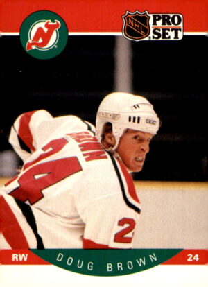1990-91 Pro Set #163 Doug Brown