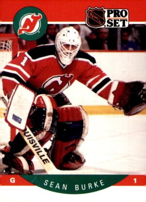 1990-91 Pro Set #164 Sean Burke
