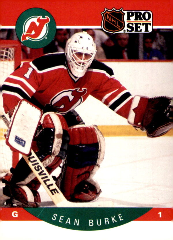 1990-91 Pro Set #164 Sean Burke