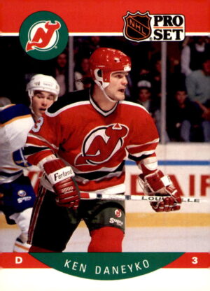 1990-91 Pro Set #165 Ken Daneyko