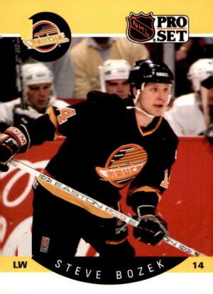 1990-91 Pro Set #293 Steve Bozek
