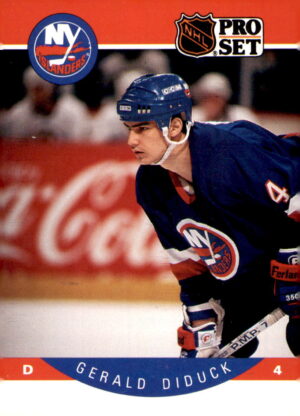 1990-91 Pro Set #180 Gerald Diduck