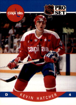 1990-91 Pro Set #311 Kevin Hatcher