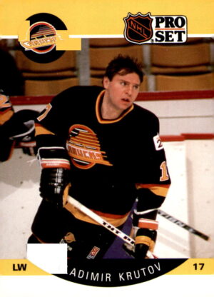 1990-91 Pro Set #296 Vladimir Krutov