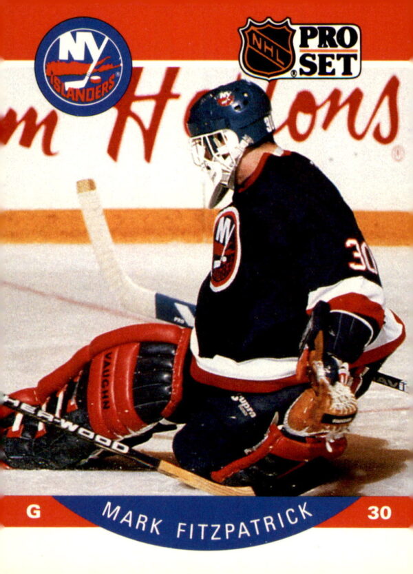 1990-91 Pro Set #181 Mark Fitzpatrick