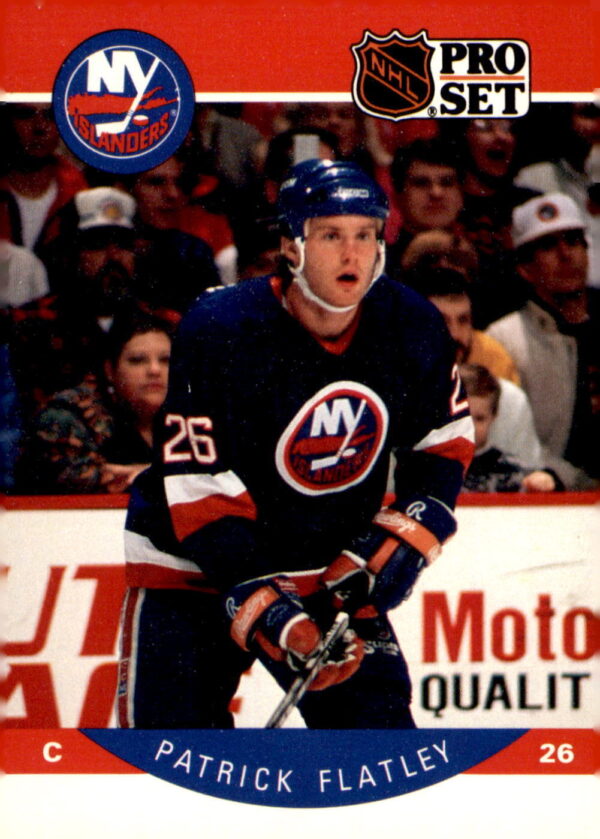 1990-91 Pro Set #182b Patrick Flatley