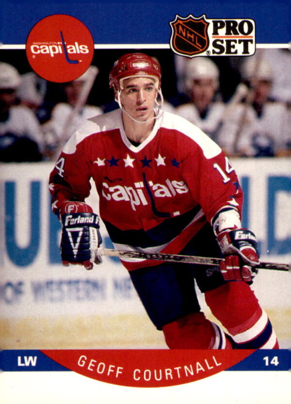 1990-91 Pro Set #309 Geoff Courtnall