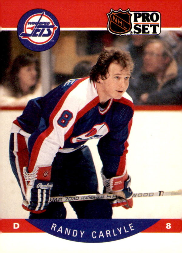 1990-91 Pro Set #325 Randy Carlyle