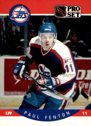1990-91 Pro Set #329 Paul Fenton