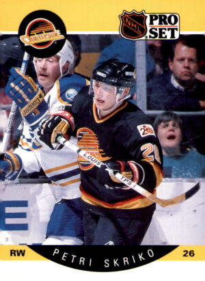 1990-91 Pro Set #306 Petri Skriko