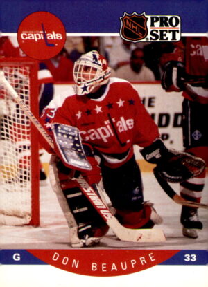 1990-91 Pro Set #307 Don Beaupre