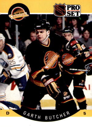 1990-91 Pro Set #295 Garth Butcher