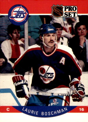 1990-91 Pro Set #324 Laurie Boschman