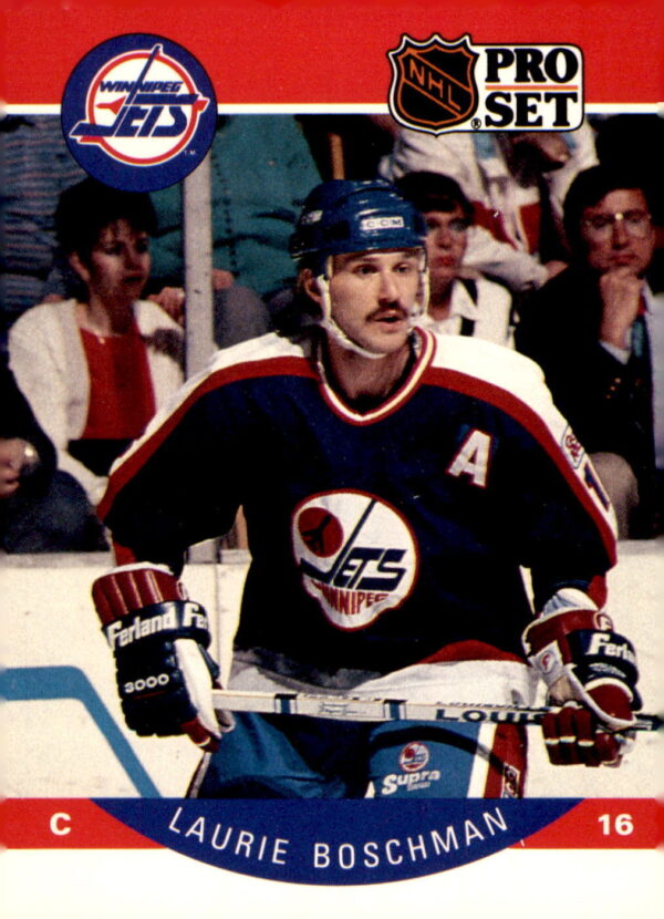 1990-91 Pro Set #324 Laurie Boschman