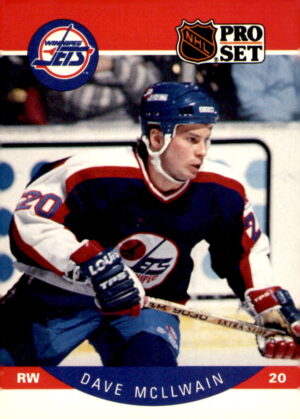 1990-91 Pro Set #333 Dave McLlwain