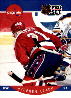 1990-91 Pro Set #315 Stephen Leach