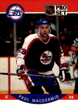 1990-91 Pro Set #331 Paul MacDermid