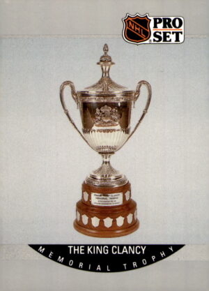 1990-91 Pro Set #380 The King Clancy Memorial Trophy