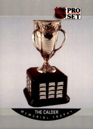 1990-91 Pro Set #379 The Calder Memorial Trophy