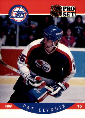 1990-91 Pro Set #327 Pat Elynuik
