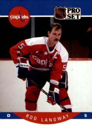 1990-91 Pro Set #314 Rod Langway